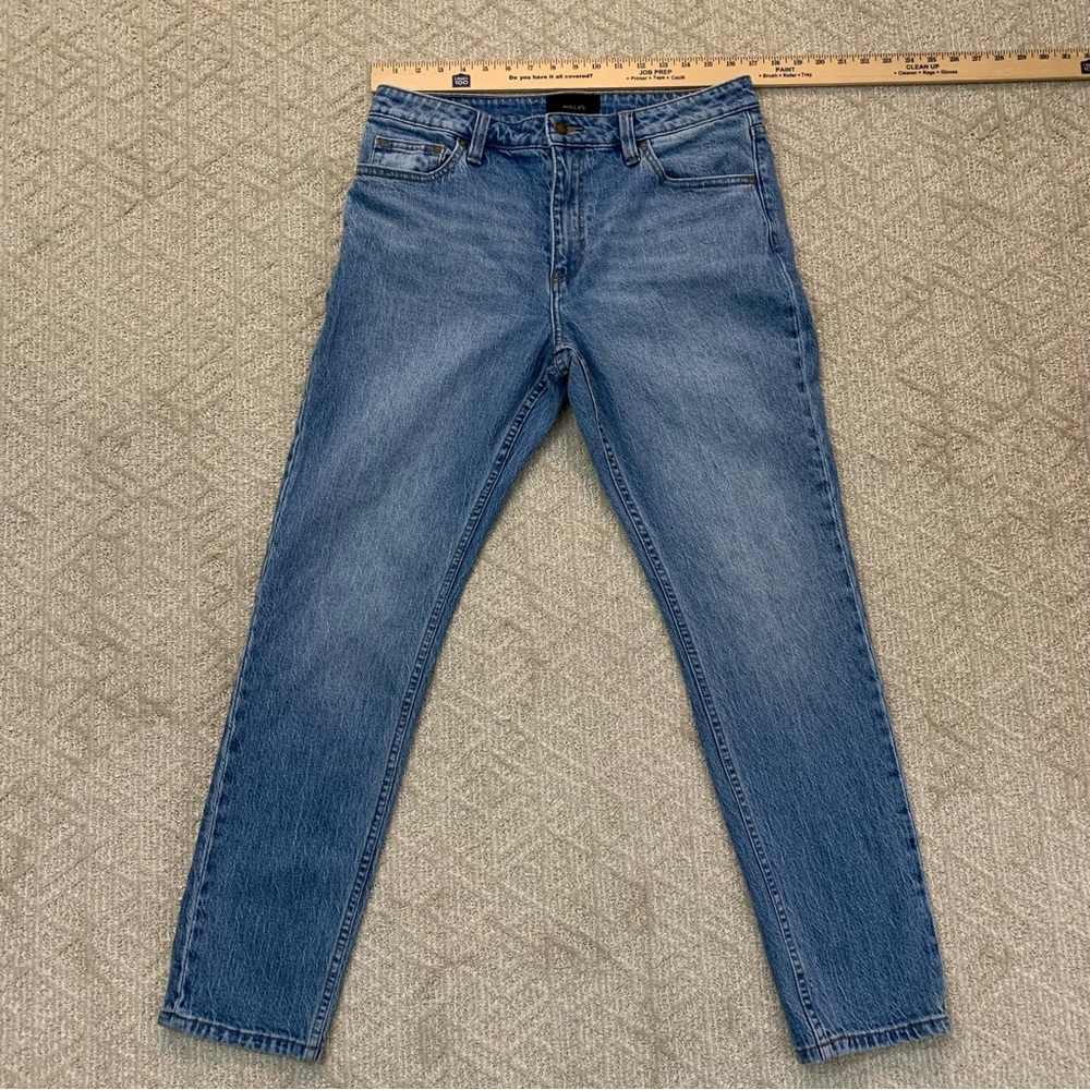 ROLLA'S Jeans Men's Light Blue Tim Slims size 33 w 32L fitted slim fit